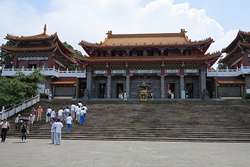 Jeden z&nbsp;největším chrámu na Taiwanu